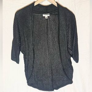 Calvin Klein Black Cardigan Shrug